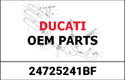 DUCATI純正 COMPLETE WATER PUMP COVER | 24725241BF