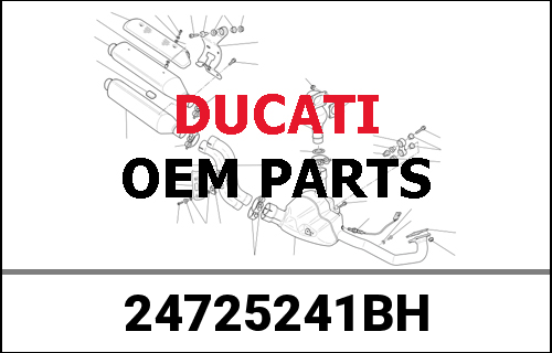DUCATI純正 WATER PUMP COVER ASSY | 24725241BH
