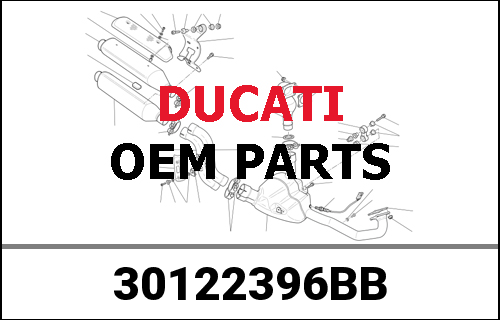 DUCATI純正 COMPLETE VERTICAL HEAD | 30122396BB