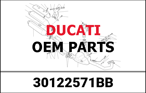 DUCATI純正 HORIZONTAL CYLINDER HEAD | 30122571BB