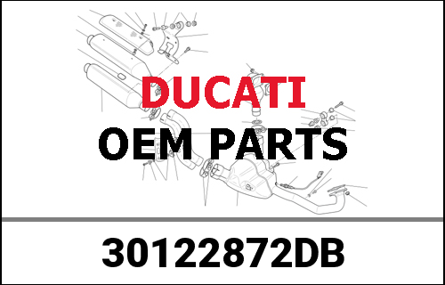 DUCATI純正 COMPLETE VERTICAL HEAD | 30122872DB