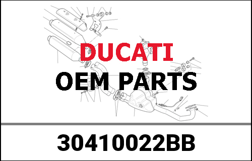DUCATI純正 EXHAUST VALVE SEAT, OVERSIZED | 30410022BB