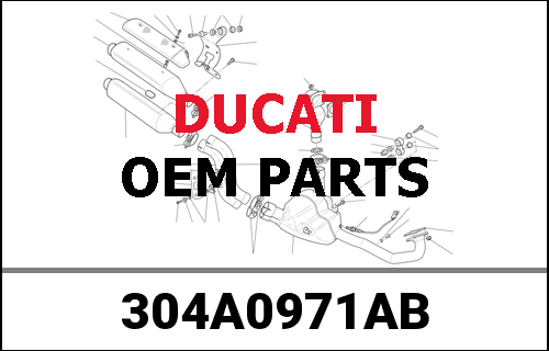 DUCATI純正 SEAT, EXHAUST VALVE +0.03 MM | 304A0971AB