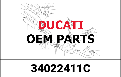 DUCATI純正 RIGHT FORK LEG ASSY | 34022411C