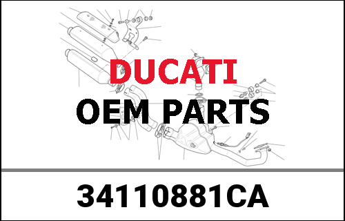 DUCATI純正 STEERING HEAD | 34110881CA