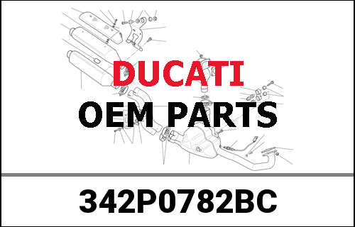 DUCATI純正 STEERING HEAD BASE | 342P0782BC