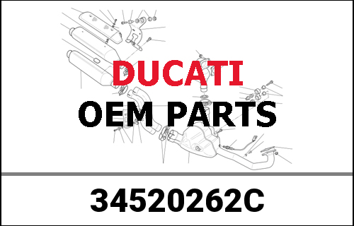 DUCATI純正 LH FORK OHLINS M1100S - NEW | 34520262C