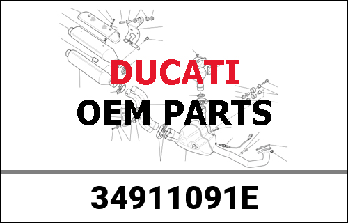 DUCATI純正 COMPLETE RIGHT SLIDER | 34911091E
