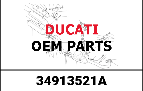 DUCATI純正 front fork outer tube | 34913521A