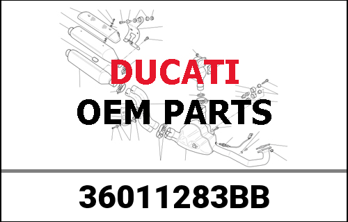 DUCATI純正 HANDLEBAR | 36011283BB