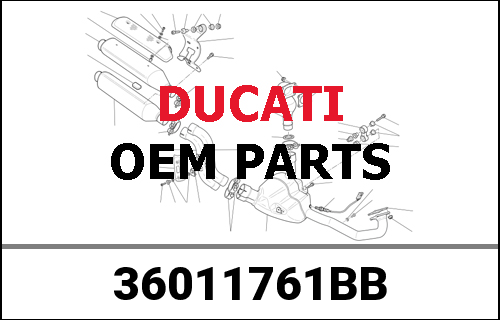 DUCATI純正 HANDLEBAR | 36011761BB