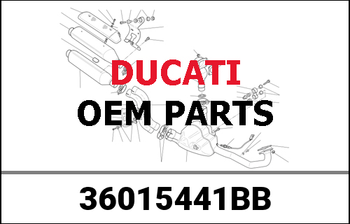 DUCATI純正 HANDLEBAR | 36015441BB
