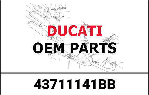 DUCATI純正 GRAPHIC, RIGHT DUCATI ST4S DARK GRAY | 43711141BB