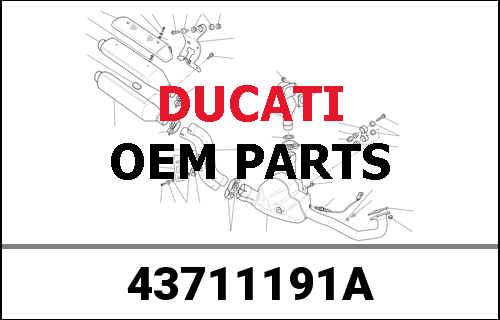DUCATI純正 GRAPHIC DUNLOP | 43711191A