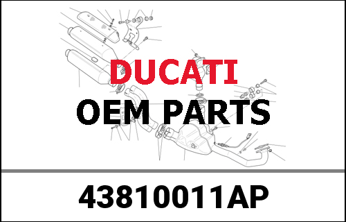 DUCATI純正 TAIL BLACK STRIPE 999S/07 | 43810011AP