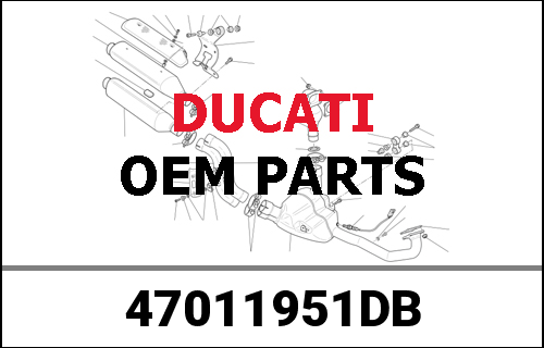 DUCATI純正 REAR FRAME COMP. | 47011951DB