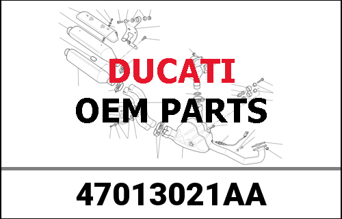 DUCATI純正 REAR FRAME COMP. | 47013021AA