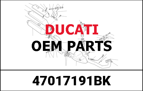 DUCATI純正 GUARD, ENGINE, FR, RH | 47017191BK