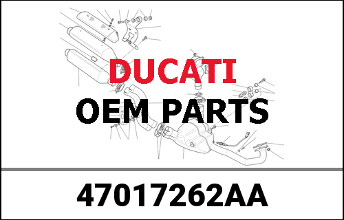 DUCATI純正 REAR FRAME COMP. | 47017262AA