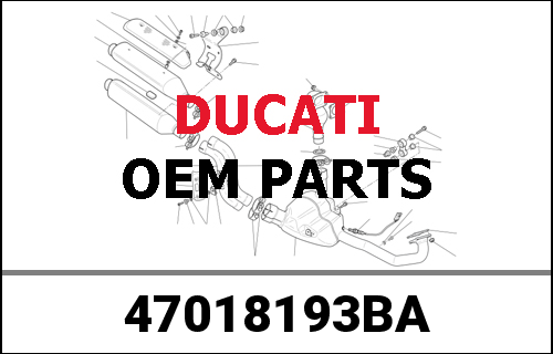 DUCATI純正 FRAME RED | 47018193BA