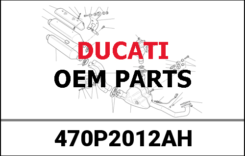 DUCATI純正 FRAME | 470P2012AH