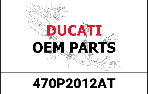 DUCATI純正 FRAME | 470P2012AT