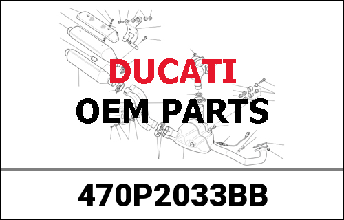 DUCATI純正 FRAME BLACK | 470P2033BB