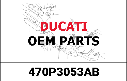 DUCATI純正 FRAME RED | 470P3053AB