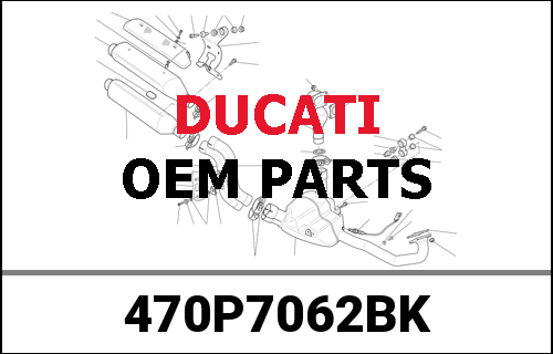 DUCATI純正 FRAME GREY | 470P7062BK