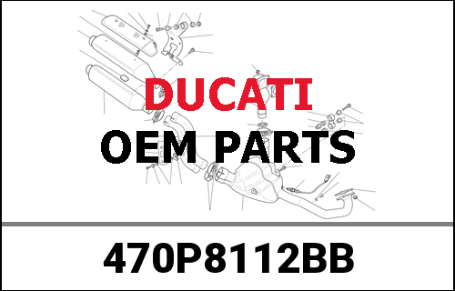 DUCATI純正 RAHMEN | 470P8112BB