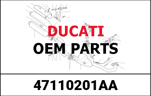 DUCATI純正 REAR FRAME R.H. | 47110201AA