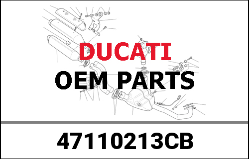 DUCATI純正 FRAME L.HGREY | 47110213CB