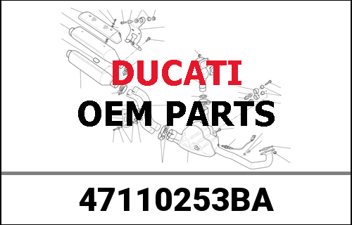 DUCATI純正 REAR FRAME COMP. | 47110253BA