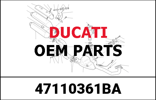 DUCATI純正 REAR FRAME R.H. | 47110361BA