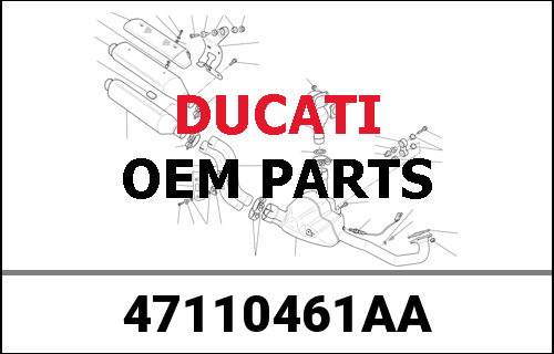 DUCATI純正 REAR FRAME R.H. | 47110461AA
