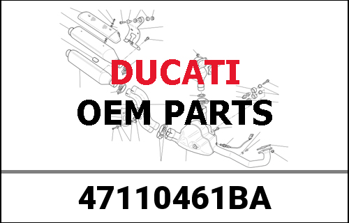 DUCATI純正 REAR FRAME R.H. | 47110461BA
