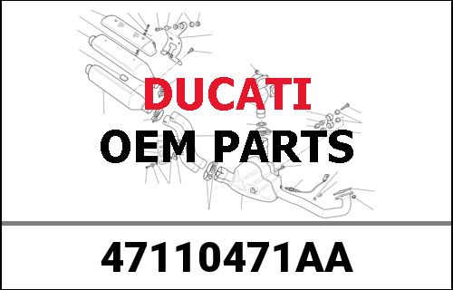 DUCATI純正 ALUMINIUM FRAME | 47110471AA