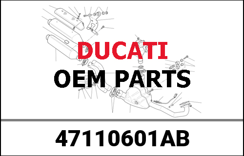 DUCATI純正 PLATE | 47110601AB