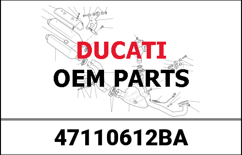DUCATI純正 PLATE L.H. | 47110612BA