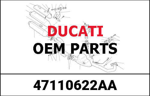 DUCATI純正 PLATE R.H. | 47110622AA