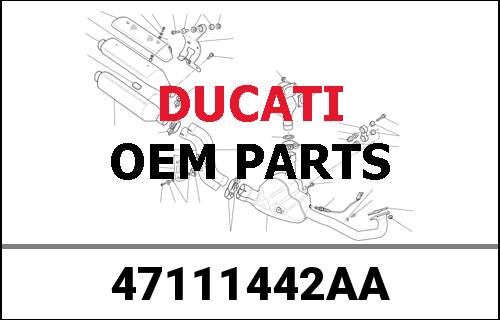 DUCATI純正 REAR FRAME L.H. | 47111442AA