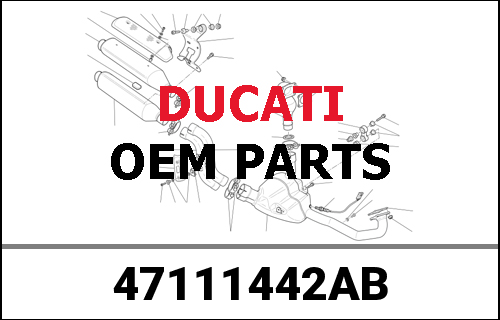 DUCATI純正 REAR FRAME L.H. | 47111442AB