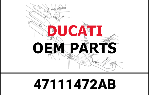 DUCATI純正 PLATE L.H. | 47111472AB