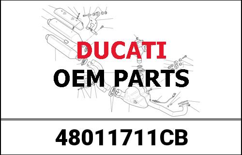 DUCATI純正 LEFT UPPER HALF-FAIRING YELLOW | 48011711CB