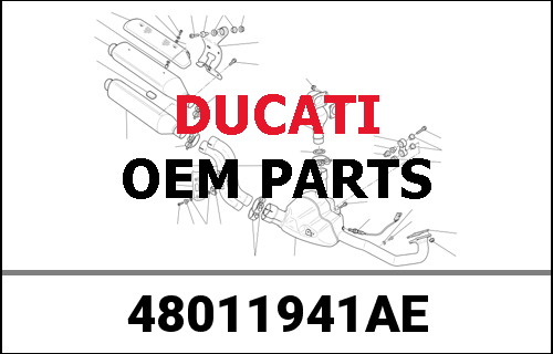 DUCATI純正 RIGHT LOWER HALF-FAIRING LIGHT GRAY | 48011941AE