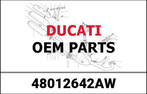 DUCATI純正 CAP REAR WHITE | 48012642AW