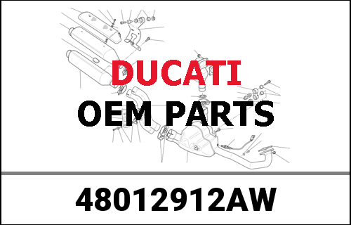 DUCATI純正 COVER, RADIATOR, LH | 48012912AW