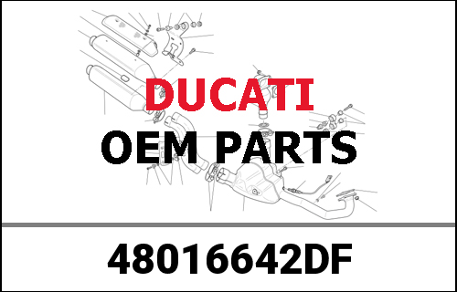 DUCATI純正 CAP RH | 48016642DF