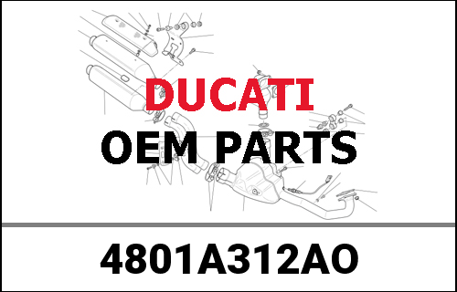 DUCATI純正 CENTRAL TANK COVER THBLACK-LTS-VP | 4801A312AO