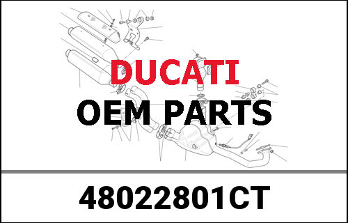DUCATI純正 PUSH ROD LH | 48022801CT